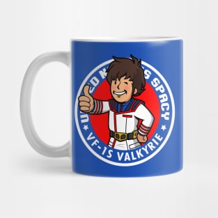 Classic 80's Mecha Robot Anime Gamer Mashup Mug